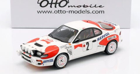 OTTO オットー OTM780 1/18 トヨタ セリカ ST185 モンテカルロ 1992（ホワイト/レッド） - ミニチャンプス専門店  【Minichamps World】