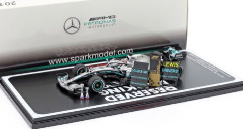 スパーク S6099 1/43 Mercedes-AMG Petronas No.44 2位 USA GP 2019