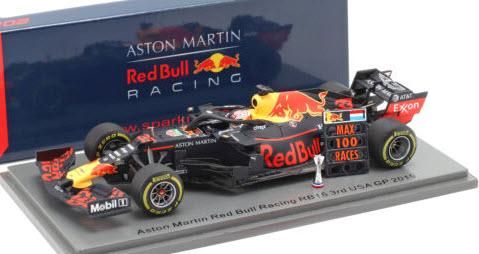 スパーク S6049 1/43 Aston Martin Red Bull No.33 3位 USA GP 2019 