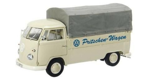 シュコー 450037200 1/18 VW T1 ピックアップ 幌付き 1959-63