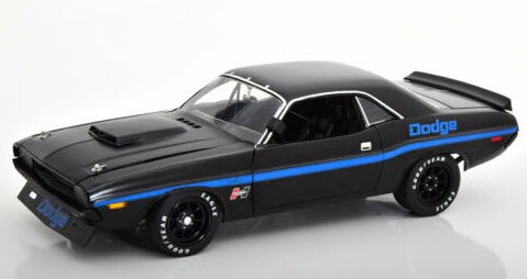 GMP 1806013NC 1/18 ダッジ チャレンジャー トランザム ストリート バージョン 1970 ブラック - ミニチャンプス専門店　 【Minichamps World】