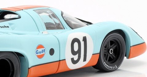 CMR CMR131-91 1/18 ポルシェ 917K ガルフ #91 Can-Am Watkins Glen 1971 Attwood -  ミニチャンプス専門店　【Minichamps World】