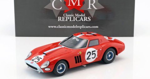CMR CMR076 1/18 フェラーリ 250 GTO 64 #25 Maranello Concessionaires ルマン 1964  Ireland / Maggs - ミニチャンプス専門店　【Minichamps World】