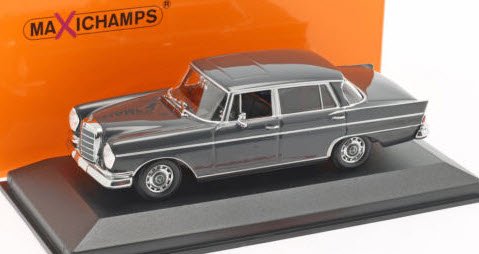 ミニチャンプス MAXICHAMPS 940035201 1/43 メルセデス ベンツ 300 W112 SE lang 1963 ダークグレイ -  ミニチャンプス専門店 【Minichamps World】