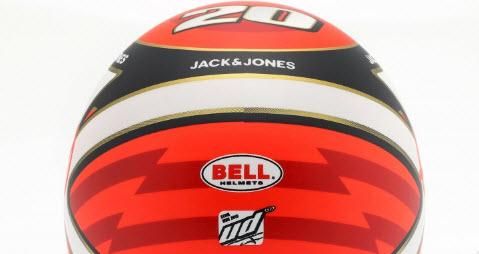 Bell ベル 4103532 1/2 ヘルメット Haas VF-19 #20 F1 2019