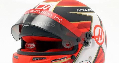6299円 レア BELL 1/2 ヘルメット HAAS ハース フェラーリ F1 VF