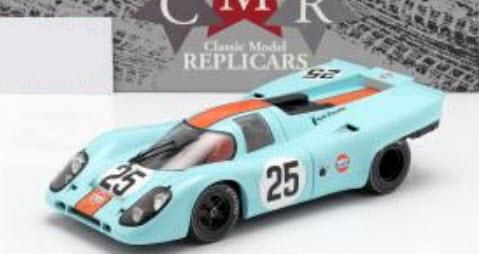 激安挑戦！！ #25 917K ポルシェ 1/18 CMR146-25 CMR 1000km 1970 Spa レーシングカー