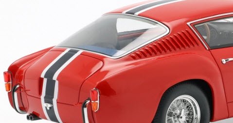 CMR CMR105 1/18 フェラーリ 250 GT LWB 1957 レッド / ブルー ホワイト ストライプ - ミニチャンプス専門店　 【Minichamps World】