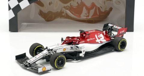 取次店 MINICHAMPS 1/43 アルファ ロメオ レーシング F1 C38 キミ