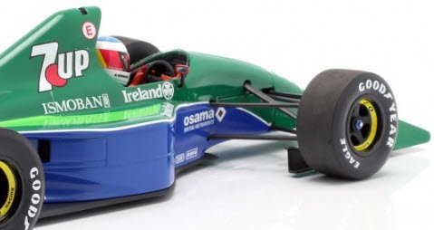 1/18 F1 ミニチャンプス ジョーダン191 シューマッハ ベルギーGP 