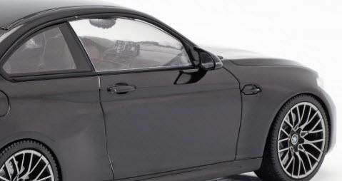 ミニチャンプス 1/18 BMW M2コンペティション F87 ブラック