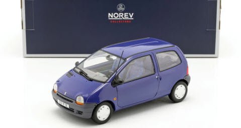 ノレブ 185291 1/18 ルノー トゥインゴ 1993 Outremer ブルー - ミニチャンプス専門店　【Minichamps World】