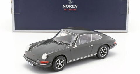 総合1位受賞 ノレブ 1/18 ポルシェ Porsche 911 S グレー | www