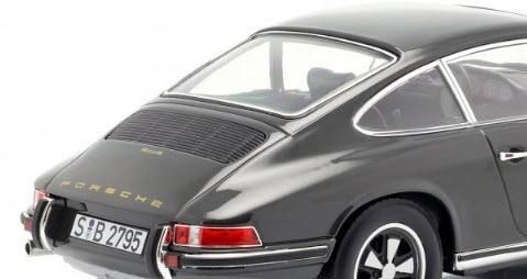 ノレブ 1/18 ポルシェ Porsche 911 S グレー-