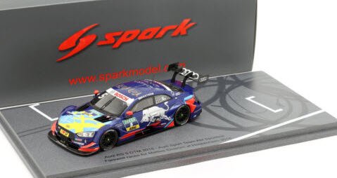 スパーク Spark SG001CK 1/43 アウディ RS 5 DTM #5 farewell races For M. Ekstrom DTM  ホッケンハイム 2018 特注品 - ミニチャンプス専門店　【Minichamps World】