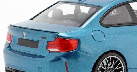 ミニチャンプス 155028002 1/18 BMW M2 コンペティション 2019 ブルー 