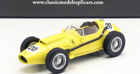 CMR CMR159 1/18 フェラーリ Dino 246 #20 6th ベルギーGP F1 1958 Olivier Gendebien -  ミニチャンプス専門店　【Minichamps World】