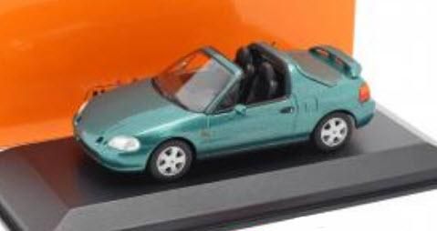 Honda CR-X del Sol 1993 Blue Met 1:43 Minichamps 400161931