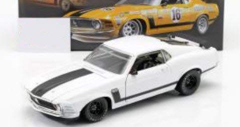 ACME A1801835W 1/18 1970 FORD BOSS 302 TRANS AM MUSTANG - STREET