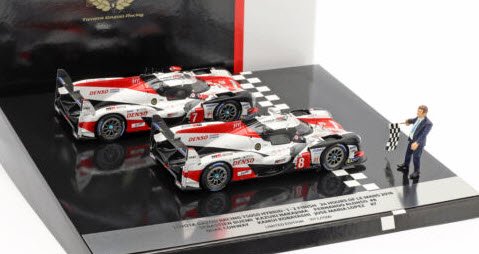 スパーク TY13143JWM 1/43 TOYOTA GAZOO RACING TS050 HYBRID #7 #8 ルマン 1st&2nd 記念  - ミニチャンプス専門店　【Minichamps World】