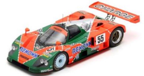 スパーク 18LM91 1/18 Mazda 787B No.55 Winner 24H Le Mans 1991 V.Weidler -  J.Herbert - B.Gachot - ミニチャンプス専門店　【Minichamps World】