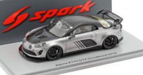 スパーク S6180 1/43 Alpine GT4 Goodwood 2019 - ミニチャンプス専門店　【Minichamps World】