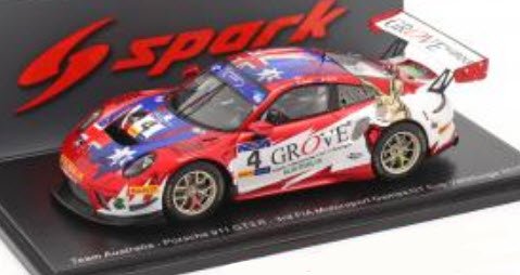 スパーク S6310 1/43 Porsche 911 GT3 R No.4 3rd FIA Motorsport Games GT Cup  Vallelunga 2019 - ミニチャンプス専門店　【Minichamps World】