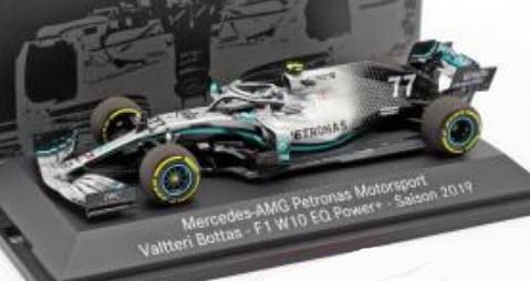 ミニチャンプス1/43 メルセデス W10 V.ボッタス2019アメリカGP優勝 ミニチャンプス 1/43 メルセデス AMG F1 W10 EQ パワー+ 優勝