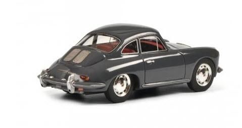 シュコー 450879500 1/43 ポルシェ 356 SC グレー - ミニチャンプス 