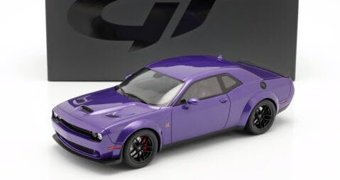 GTスピリット GTS248 1/18 ダッジ チャレンジャー R/T スキャットパック ワイドボディ (パープル) - ミニチャンプス専門店　 【Minichamps World】