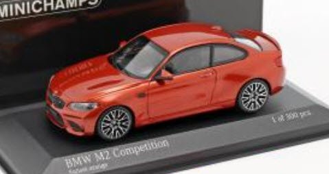 ミニチャンプス 410026204 1/43 BMW M2 コンペティション 2019 