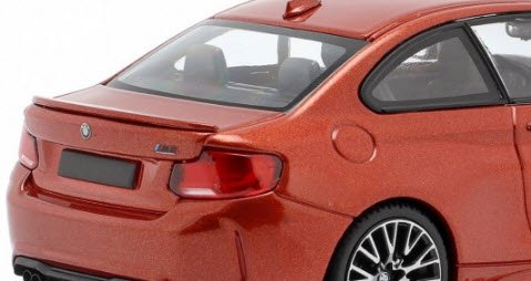 ミニチャンプス 410026204 1/43 BMW M2 コンペティション 2019 オレンジメタリック - ミニチャンプス専門店  【Minichamps World】