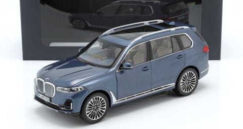 京商 ノレブ 80432450997 1/18 BMW X7 (G07) 2019 ブルーメタリック