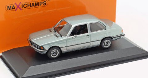ミニチャンプス MAXICHAMPS 940025472 1/43 BMW 323i (E21) 1975 ブルーグレイメタリック -  ミニチャンプス専門店　【Minichamps World】