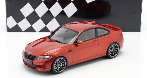 ミニチャンプス 155028004 1/18 BMW M2 コンペティション 2019 オレンジメタリック - ミニチャンプス専門店 【 Minichamps World】