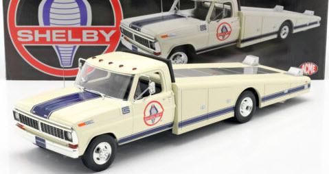 ACME A1801404 1/18 1970 FORD F-350 RAMP TRUCK - SHELBY ACME A1801404 1/18 1970 FORD F-350 RAMP TRUCK - SHELBY
