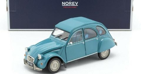 ノレブ 181492 1/18 シトロエン 2CV 6 Club 1982 ラグーンブルー 