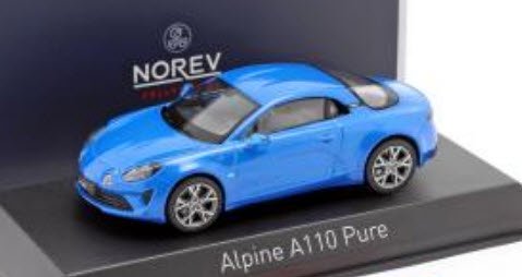 ノレブ 517866 1/43 アルピーヌ A110 Pure 2018 アルピーヌブルー