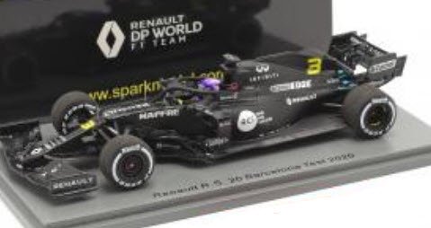 スパーク S6456 1/43 Renault R.S.20 No.3 Renault F1 Team Daniel Ricciardo -  ミニチャンプス専門店 【Minichamps World】