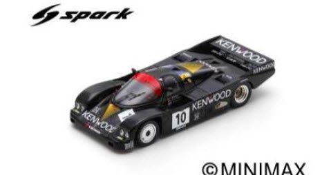 スパーク S7509 1/43 Porsche 962 C No.10 24H Le Mans 1986 J.Gartner - S.van der  Merwe - K.Takahashi - ミニチャンプス専門店 【Minichamps World】