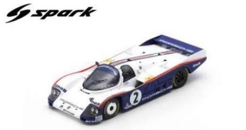 スパーク S4087 1/43 Porsche 962 C No.2 3rd 24H Le Mans 1985