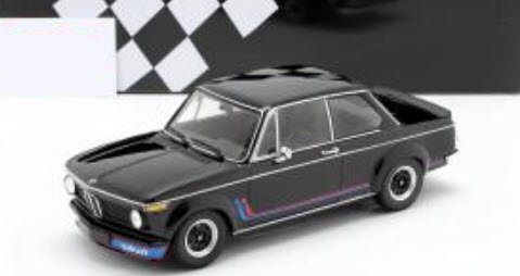 ミニチャンプス 155026204 1/18 BMW 2002 ターボ (E20) 1973 ブラック - ミニチャンプス専門店　 【Minichamps World】