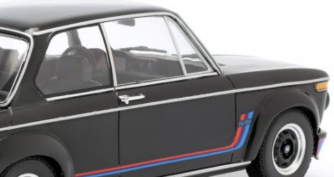 ミニチャンプス 155026204 1/18 BMW 2002 ターボ (E20) 1973 ブラック