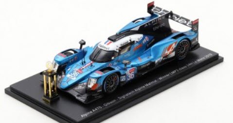 スパーク S7919S 1/43 Alpine A470 Gibson No.36 Signatech Alpine Matmut Winner  LMP2 24H Le Mans 2019 トロフィー ミニチャンプス専門店 【Minichamps World】