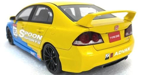 OTTO オットー OTM012RT 1/18 ホンダ シビック (FD2) スプーン 