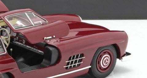 1/18 メルセデスベンツ 300 SL (W198) レッド Mercedes 300 SL Roadster W198 Red 1/18 Norev - New 1957 Model