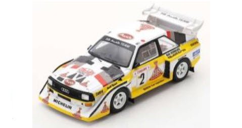 スパーク S5190 1/43 Audi Sport quattro S1 E2 No.2 4th Rally Monte