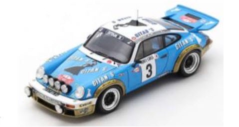 スパーク S6639 1/43 Porsche 911 No.3 Winner Rally Monte Carlo 1978