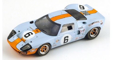 スパーク 43LM69 1/43 Ford GT40 No.6 Winner LM 1969 J.Ickx J.Oliver 