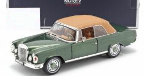 ノレブ 183434 1/18 メルセデス・ベンツ 280 SE 3.5 カブリオレ 1969 メタリックグリーン - ミニチャンプス専門店  【Minichamps World】